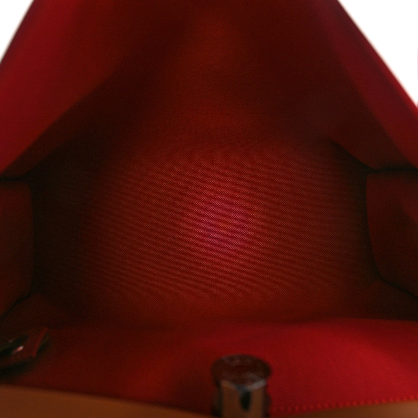 Vache Hunter Toile Herbag Zip 31 PM Rouge Tomate Natural