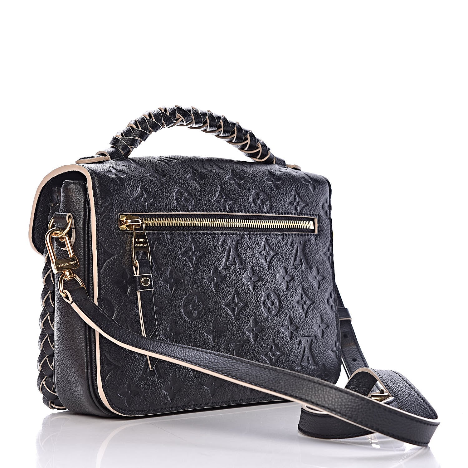 Louis Vuitton Empreinte Braided Pochette Metis Black 3 of 10