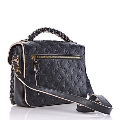 Louis Vuitton Empreinte Braided Pochette Metis Black 3 of 10