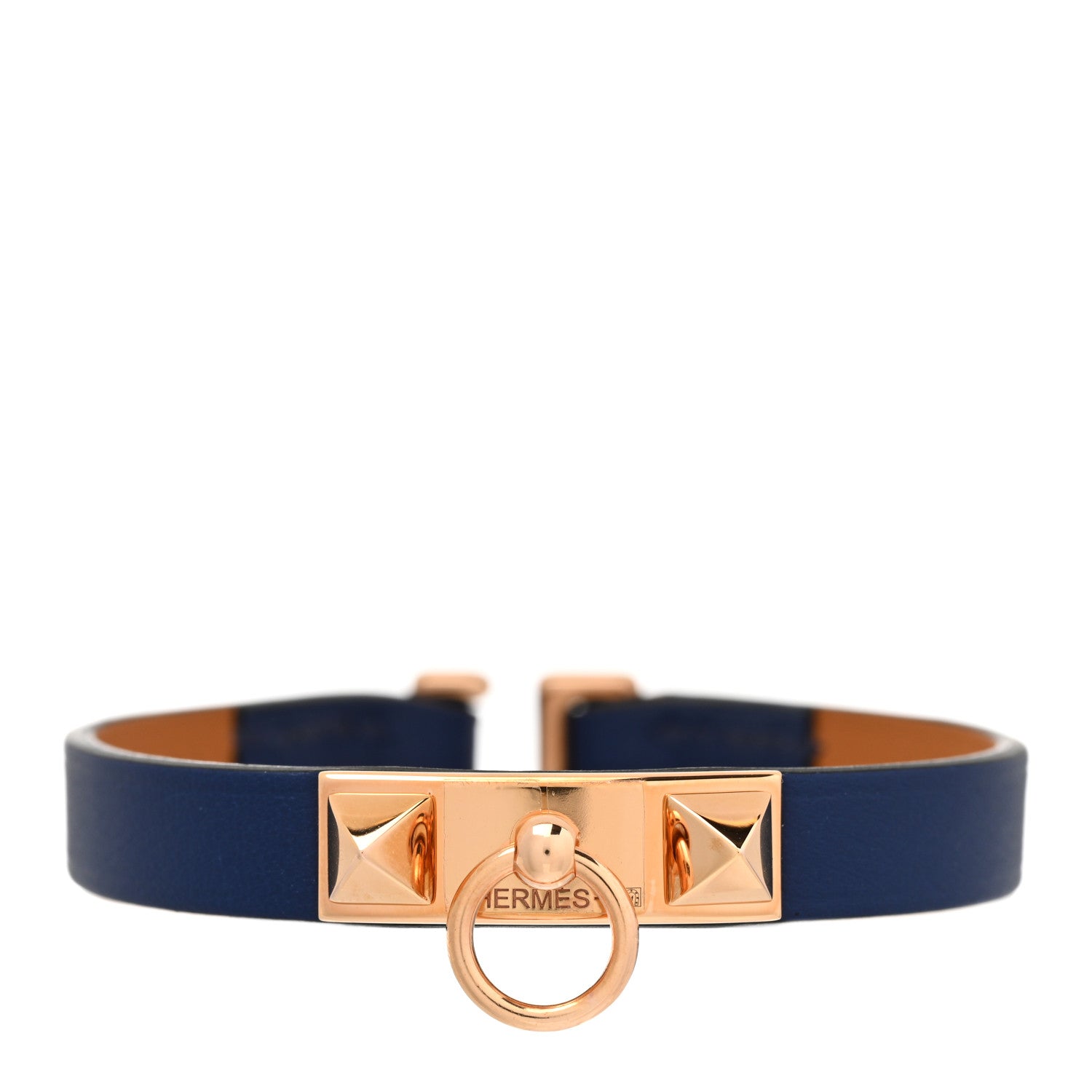 Hermes Swift Micro Rivale Bracelet T2 Bleu Saphir 1 of 5
