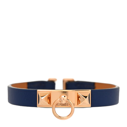 Hermes Swift Micro Rivale Bracelet T2 Bleu Saphir 1 of 5