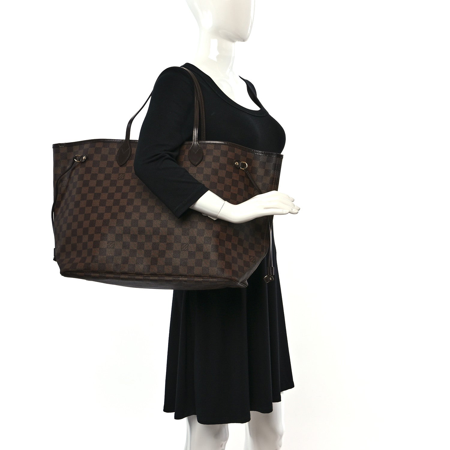 Louis Vuitton Damier Ebene Neverfull GM 2 of 10