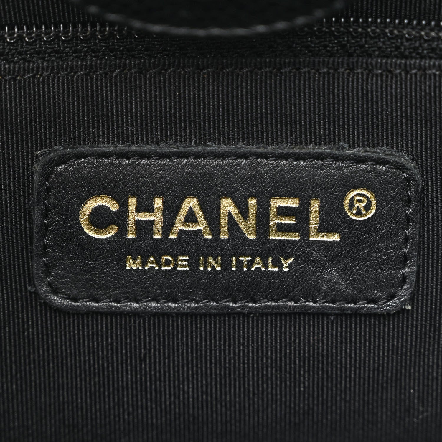 Chanel Caviar Quilted Petit Shopping Tote PST Black 6 of 10
