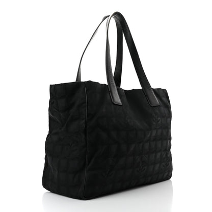 Chanel Nylon Large Travel Tote Black 3 of 11
