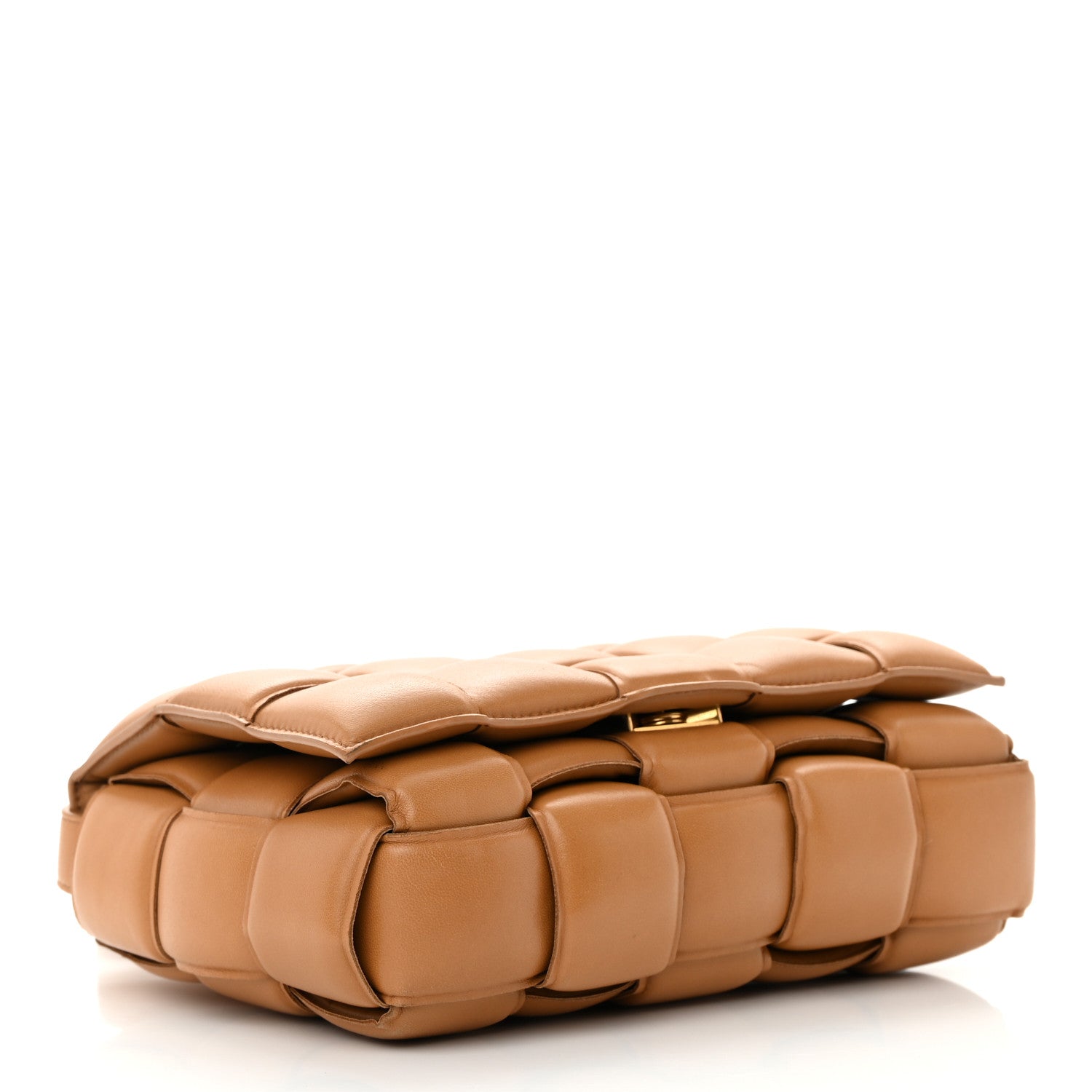 Bottega Veneta Nappa Maxi Intreccio Padded Cassette Crossbody Bag Caramel 4 of 18