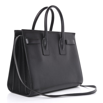Saint Laurent Smooth Calfskin Small Sac De Jour Black 4 of 18
