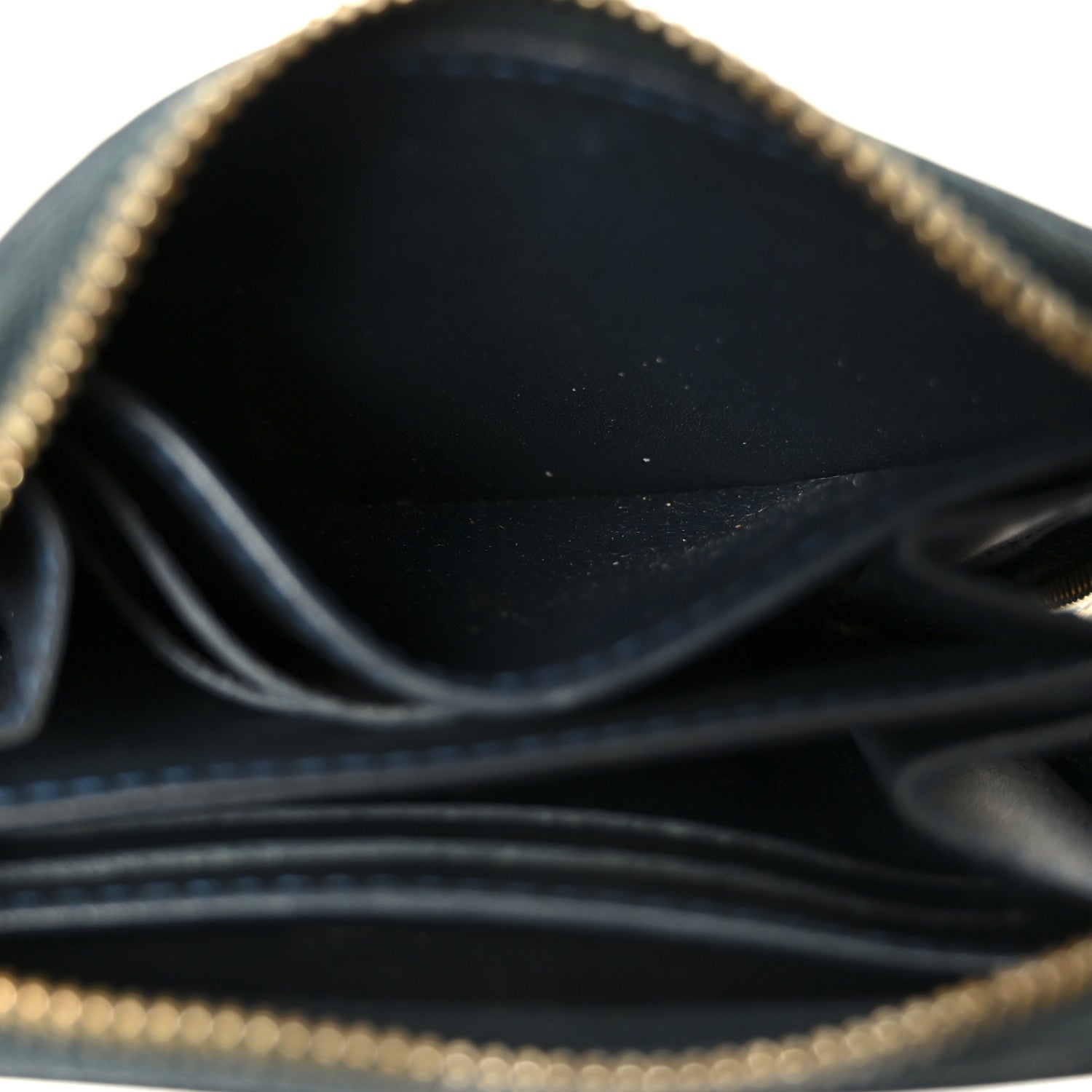 Louis Vuitton Vernis Zippy Coin Purse Blue Nuit 9 of 10