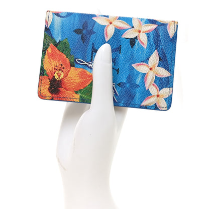 Louis Vuitton Monogram Surfin' Pocket Organizer NM Blue 2 of 8