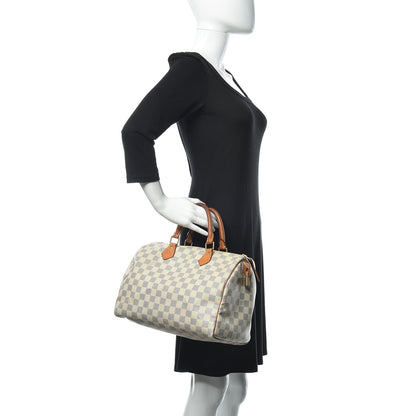 Louis Vuitton Damier Azur Speedy 30 2 of 19