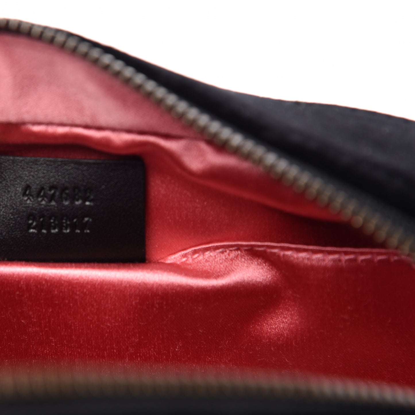 Velvet Matelasse Small GG Marmont Chain Shoulder Bag Black