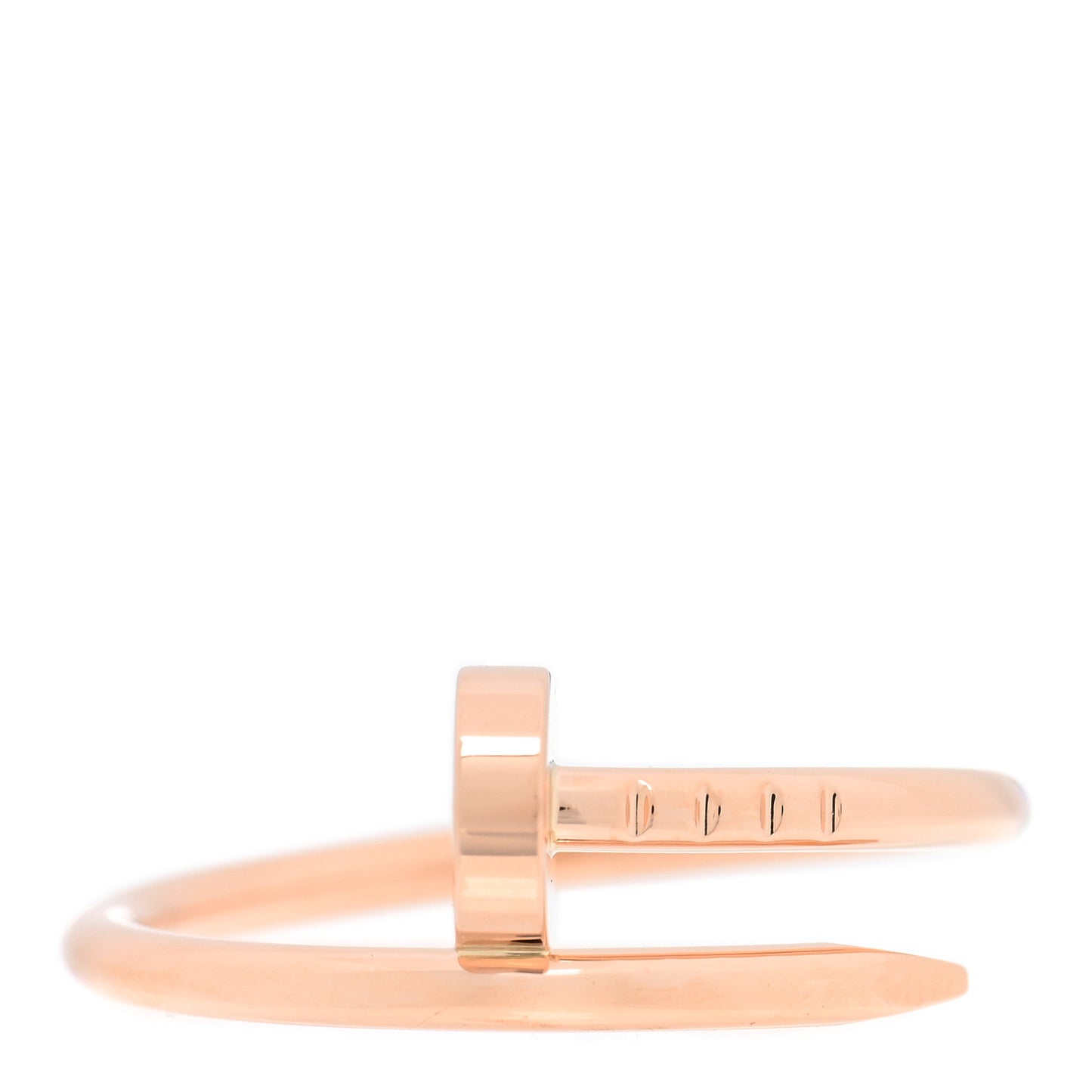18K Pink Gold Small Juste Un Clou Ring 52 6