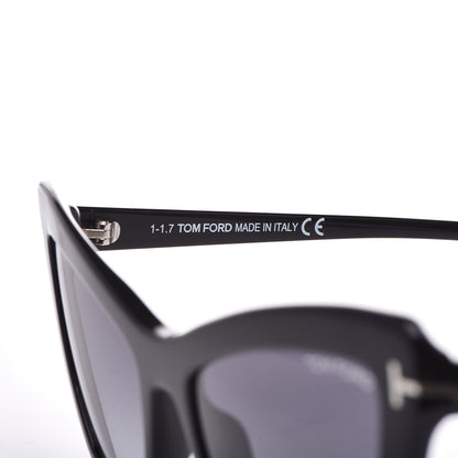 Tom Ford Valesca Cat Eye Sunglasses TF555 Black 6 of 6