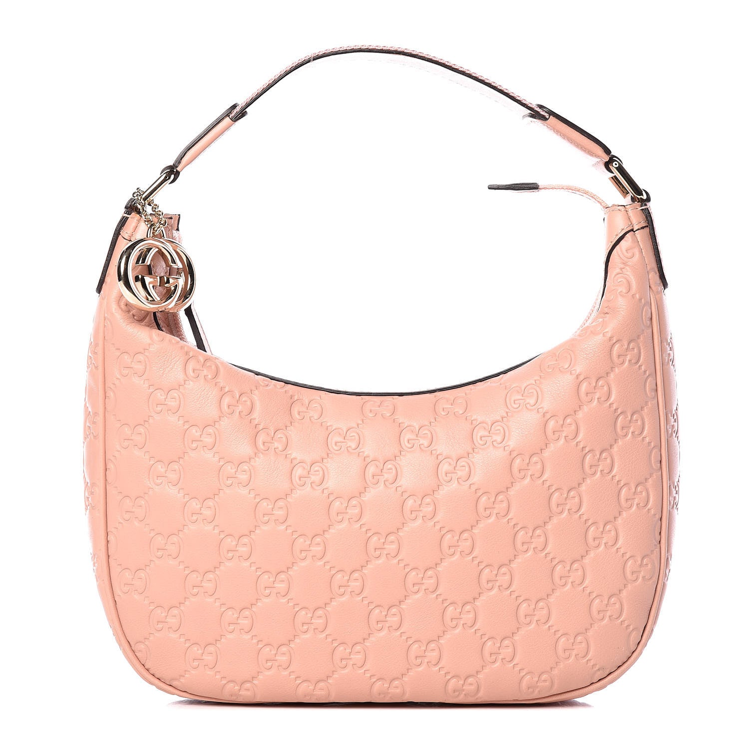Gucci Guccissima Small Hobo Soft Pink 1 of 9