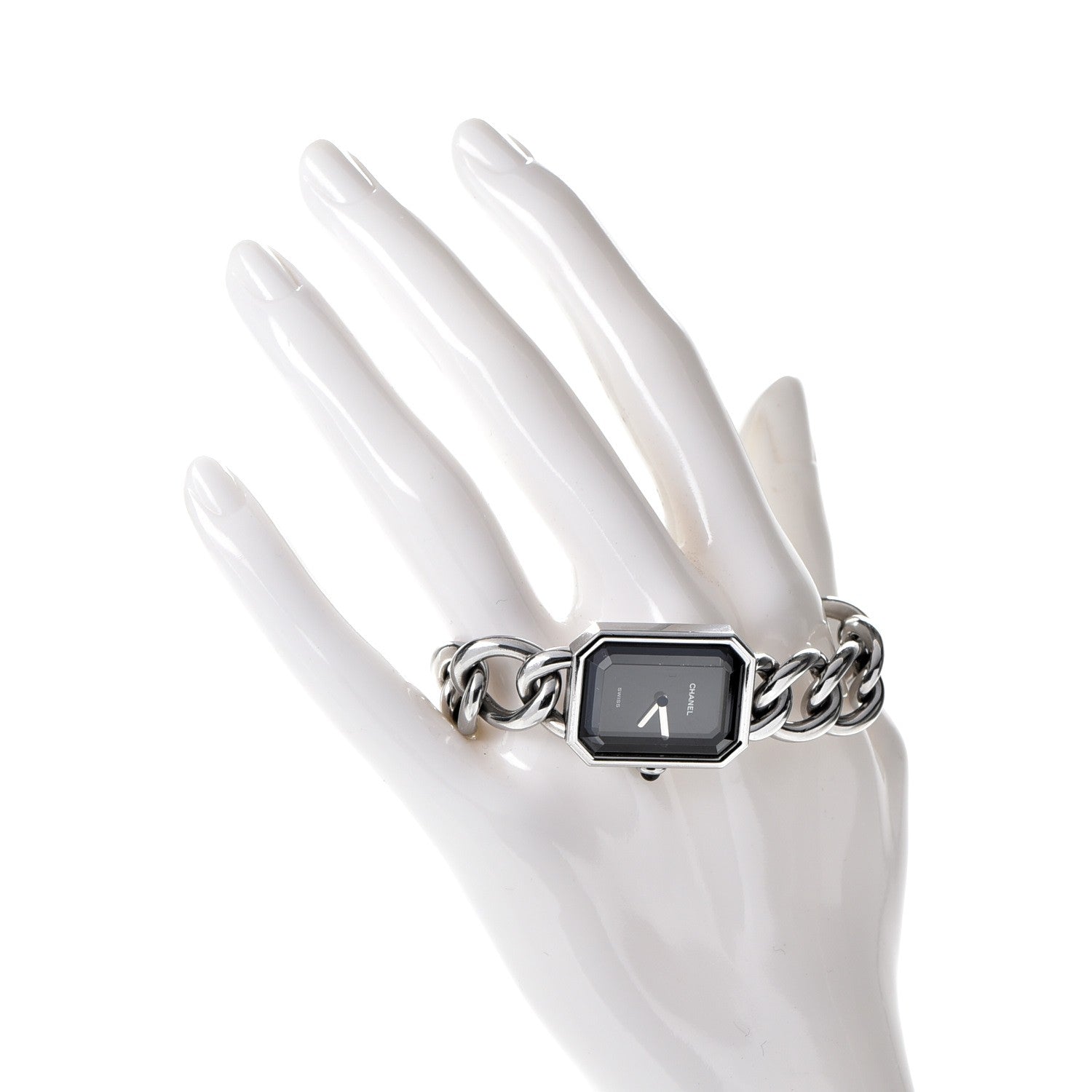 Chanel Stainless Steel 20mm Chain Premiere Quartz Watch S 2 of 7