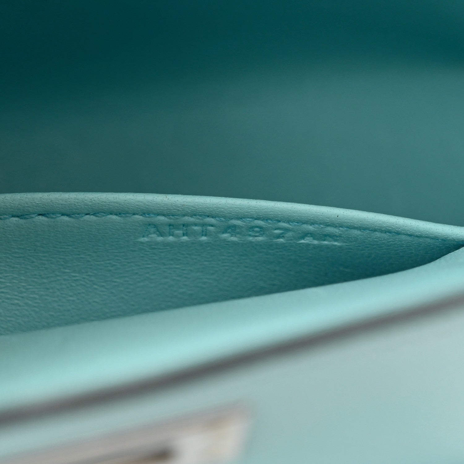 Hermes Epsom Mini Kelly Sellier 20 Bleu Zephyr 7 of 11