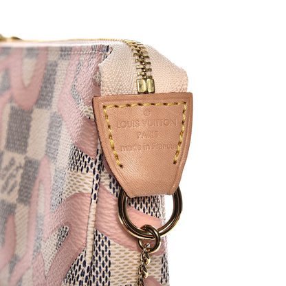 Louis Vuitton Damier Azur Tahitienne Mini Pochette Accessories 6 of 7