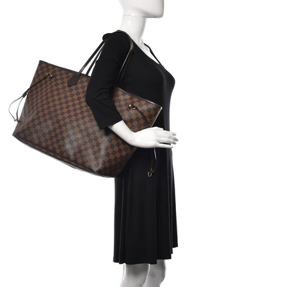 Louis Vuitton Damier Ebene Neverfull GM 2 of 24