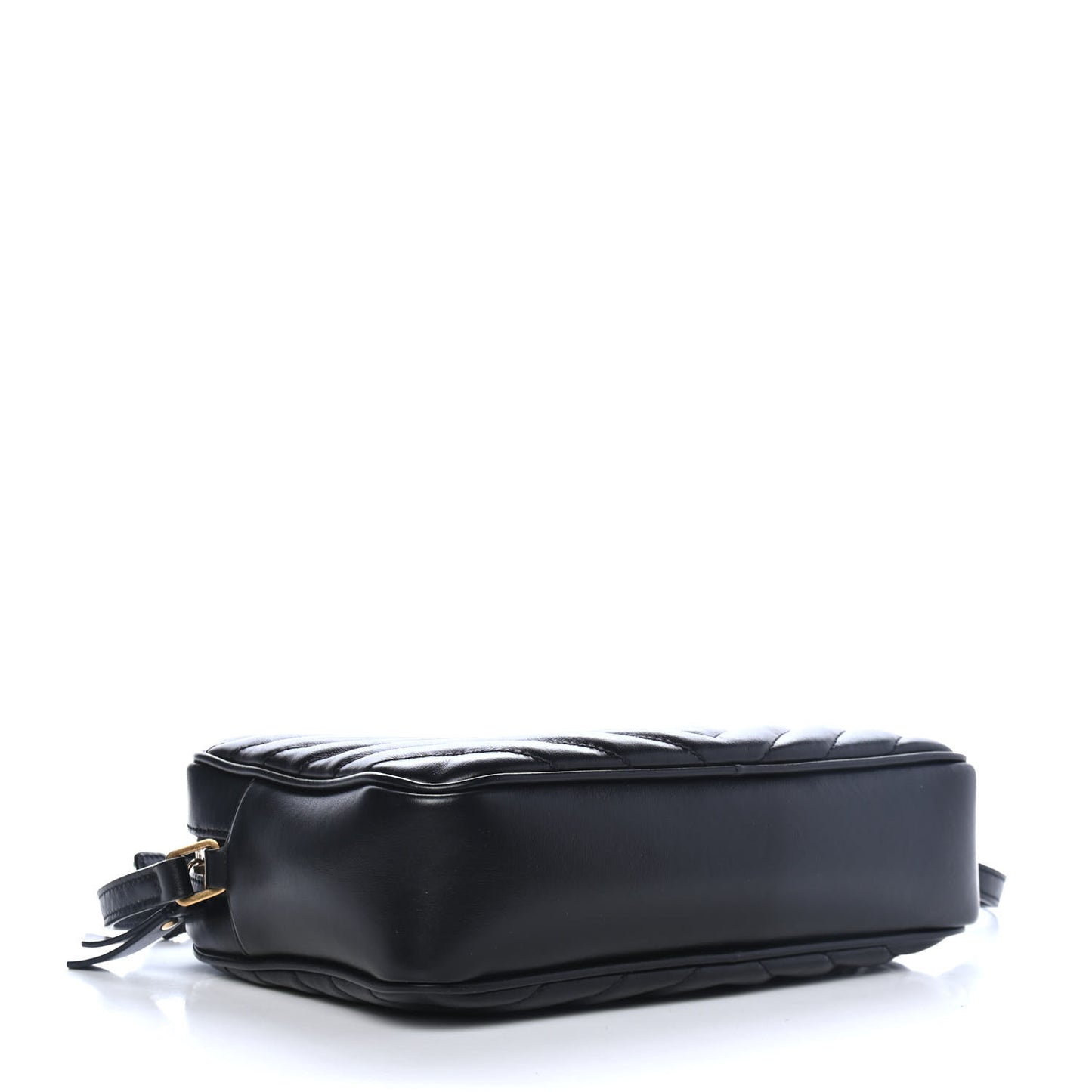 Calfskin Matelasse Monogram Lou Camera Bag Black