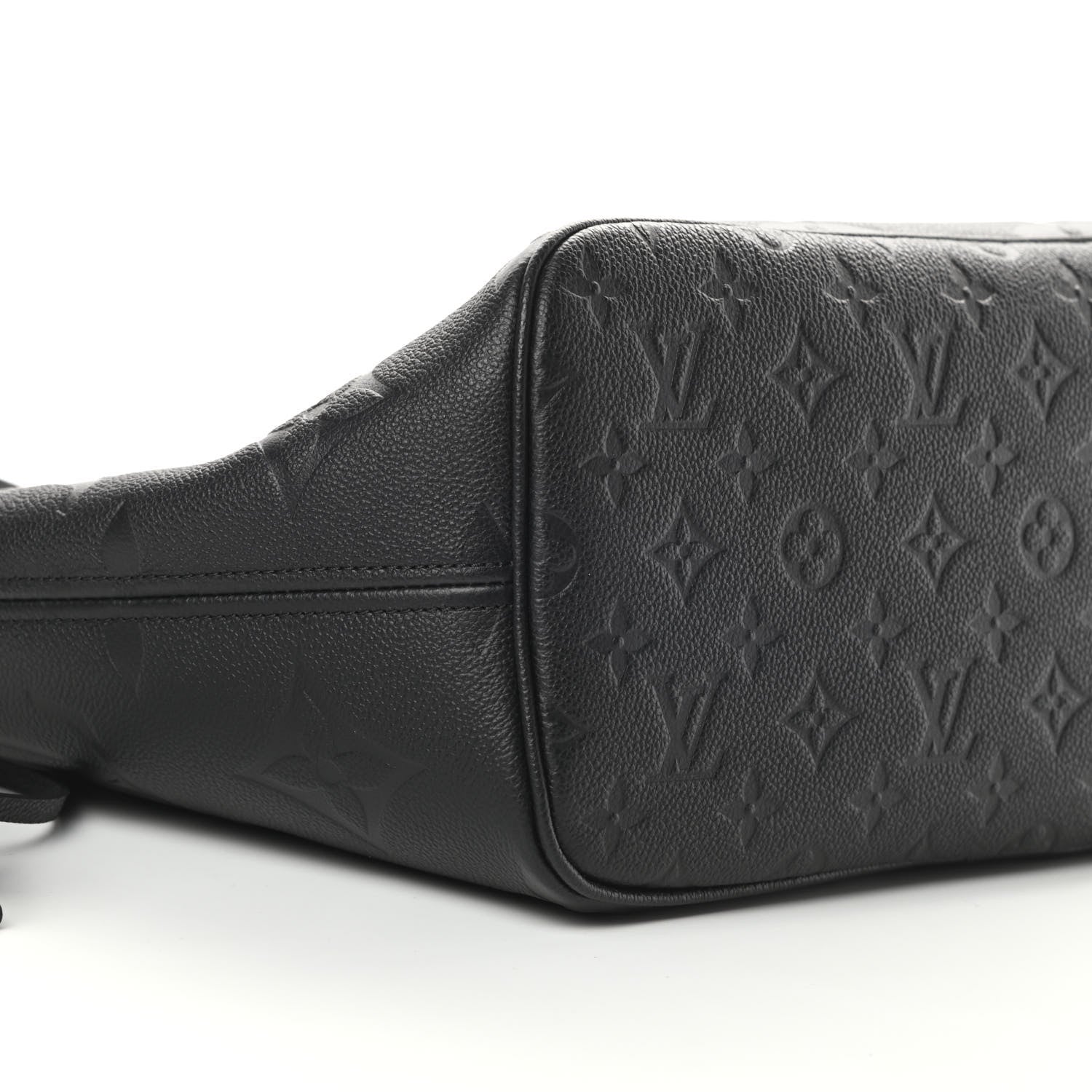 Louis Vuitton Empreinte Monogram Giant Neverfull MM Black 8 of 11