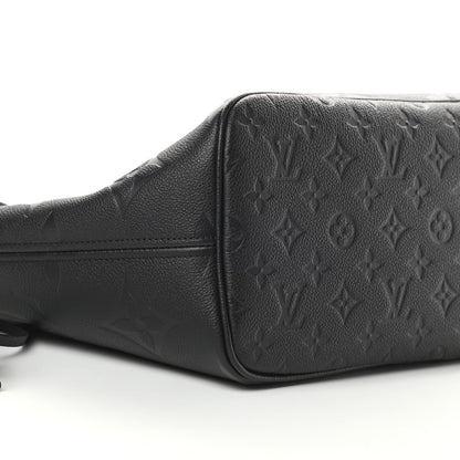 Louis Vuitton Empreinte Monogram Giant Neverfull MM Black 8 of 11