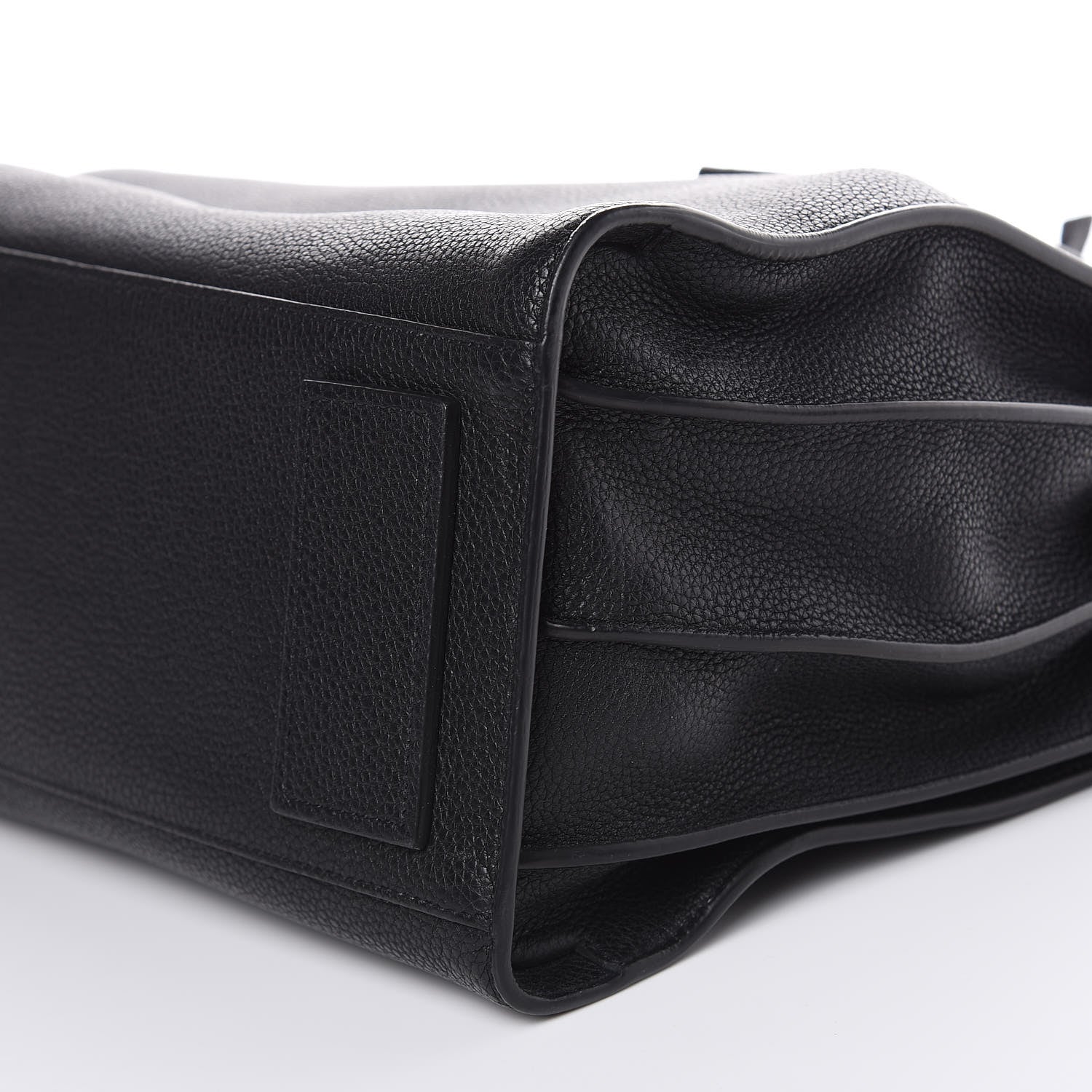 Saint Laurent Grained Calfskin Small Supple Sac De Jour Black 9 of 10