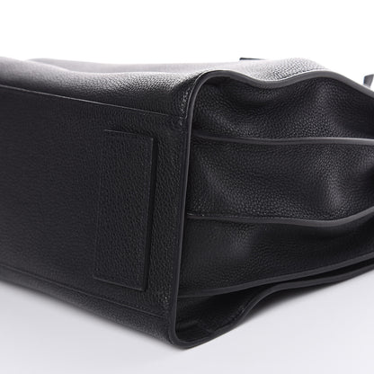 Saint Laurent Grained Calfskin Small Supple Sac De Jour Black 9 of 10
