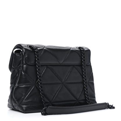 Prada Nappa Triangle Stitched Small Spectrum Bag Black 2 of 5