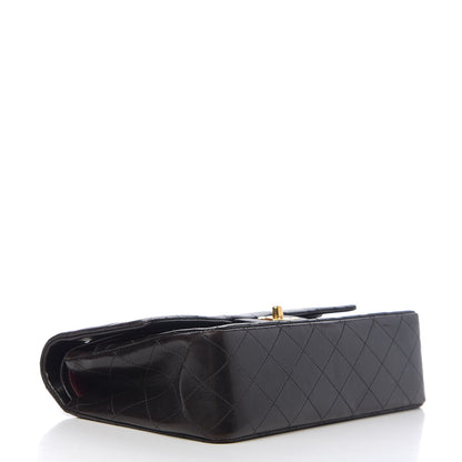 Chanel Lambskin Quilted Medium Double Flap Black 3 of 11