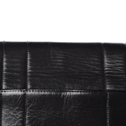 Chanel Lambskin Vertical Quilted CC Flap Shoulder Bag Black 12 of 18