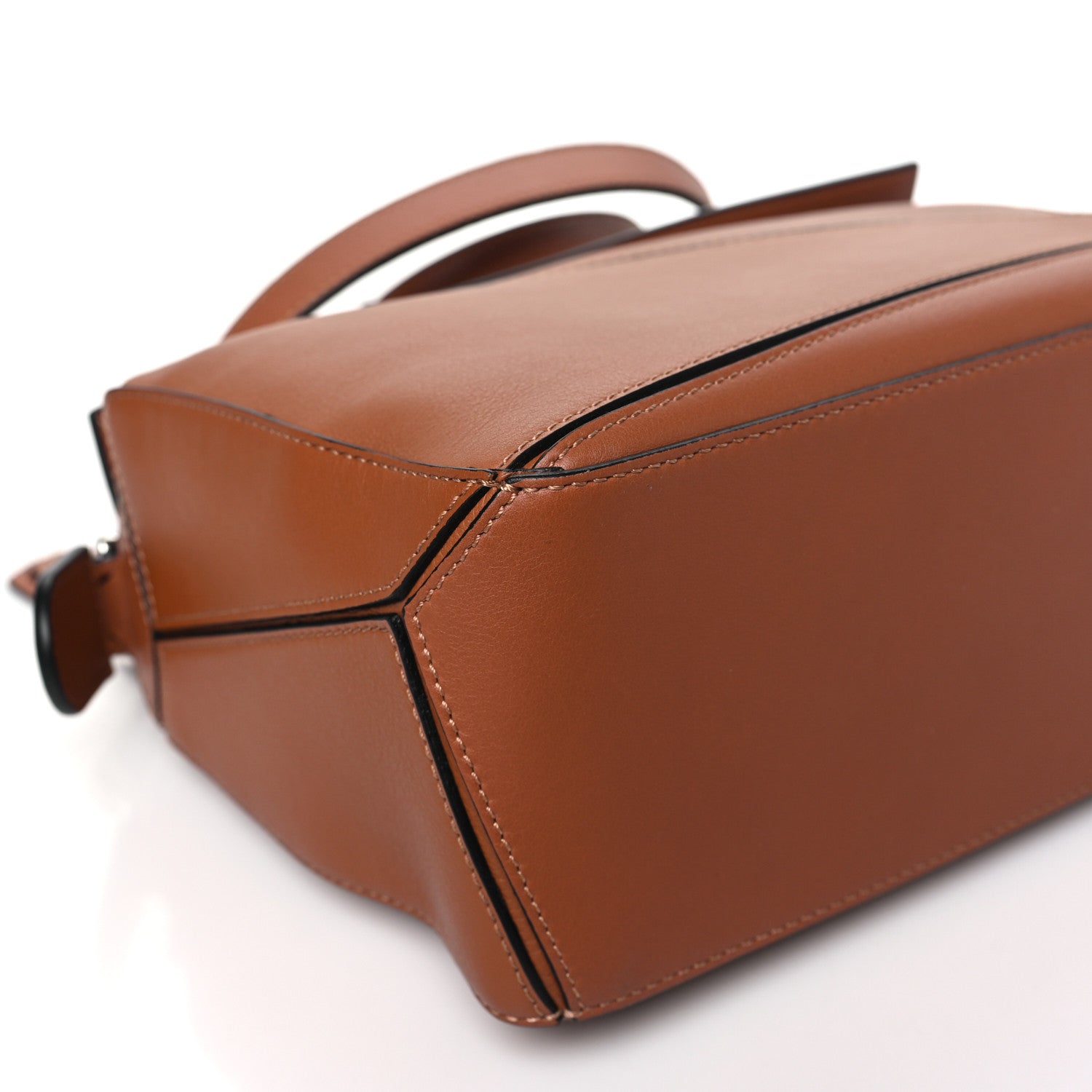 Loewe Calfskin Small Puzzle Bag Tan 8 of 9