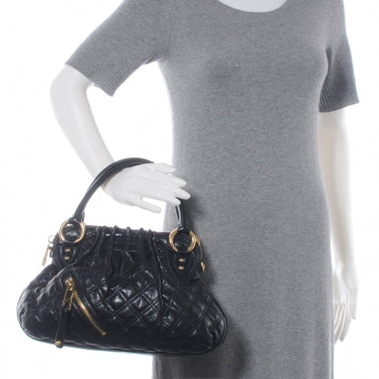 Marc Jacobs Leather Quilted Small Cecilia Black 2 of 7