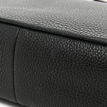 Prada Vitello Daino Soft Medium Double Zip Shoulder Bag Black 13 of 14