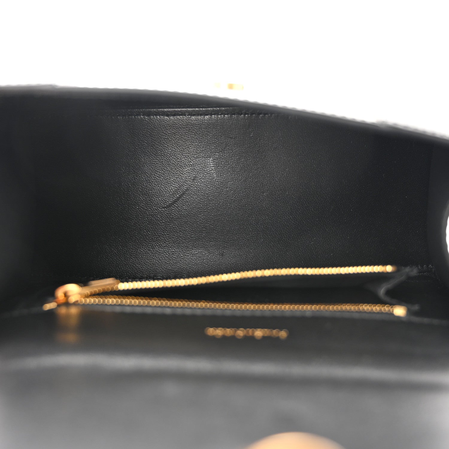 Balenciaga Shiny Box Calfskin Small Hourglass Top Handle Bag Black 5 of 10
