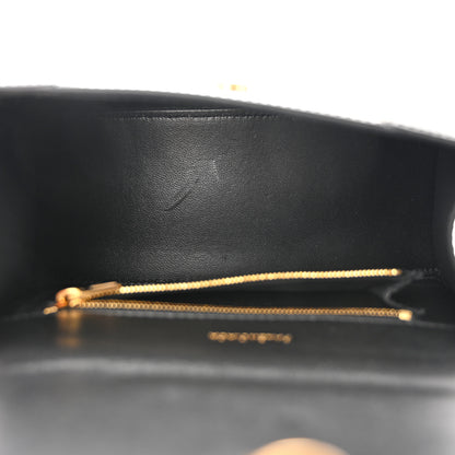 Balenciaga Shiny Box Calfskin Small Hourglass Top Handle Bag Black 5 of 10