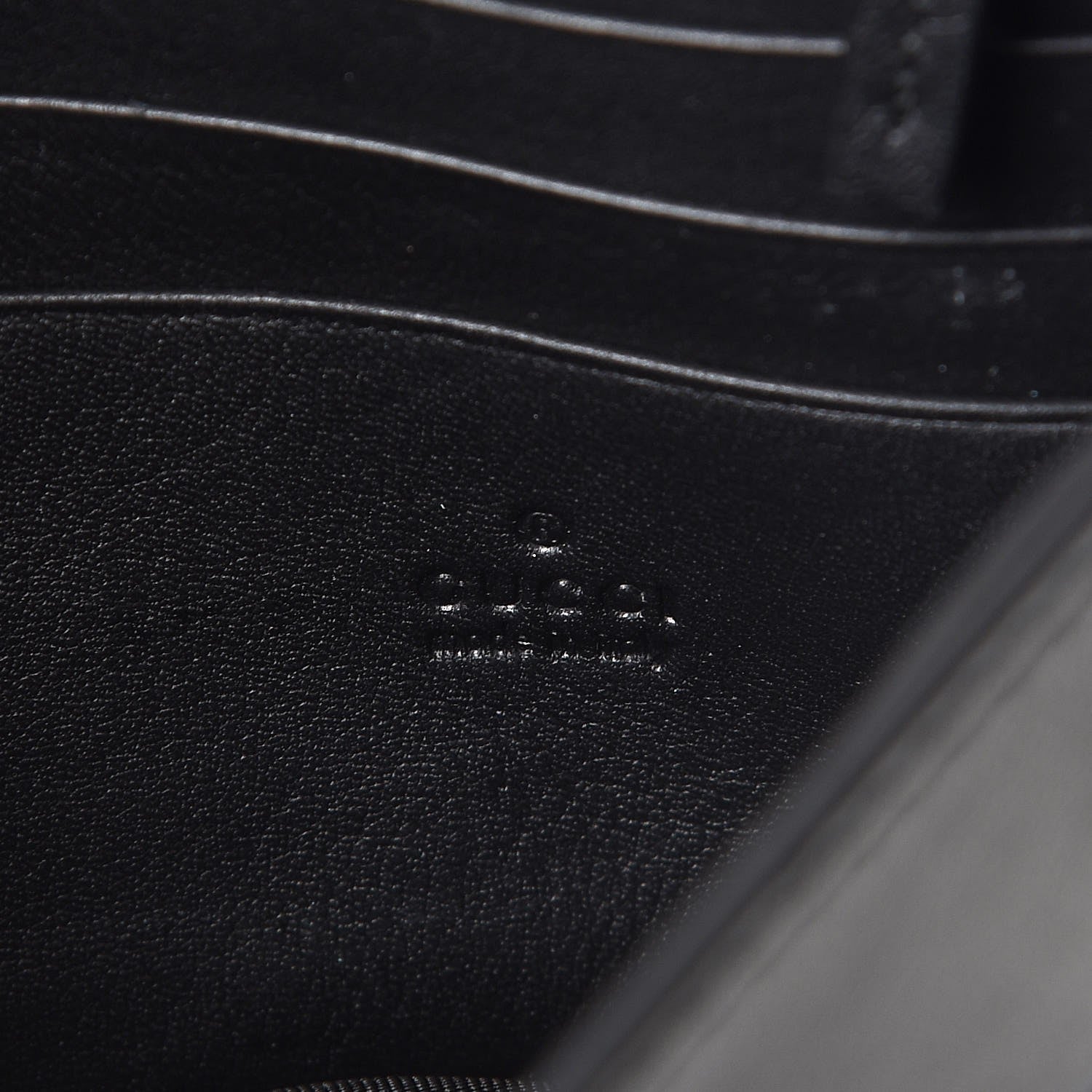 Gucci Calfskin Icon Wallet Black 7 of 9