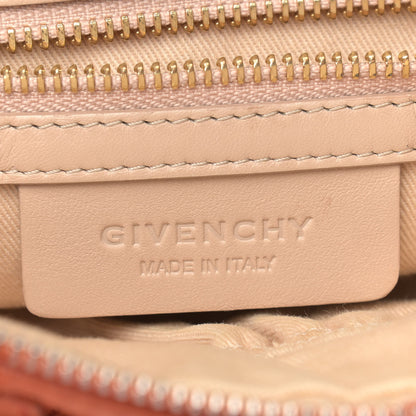 Givenchy Sugar Goatskin Micro Nightingale Orange 6 of 14