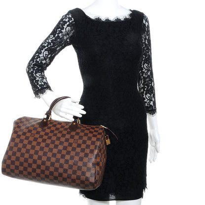 Louis Vuitton Damier Ebene Speedy 35 4 of 7