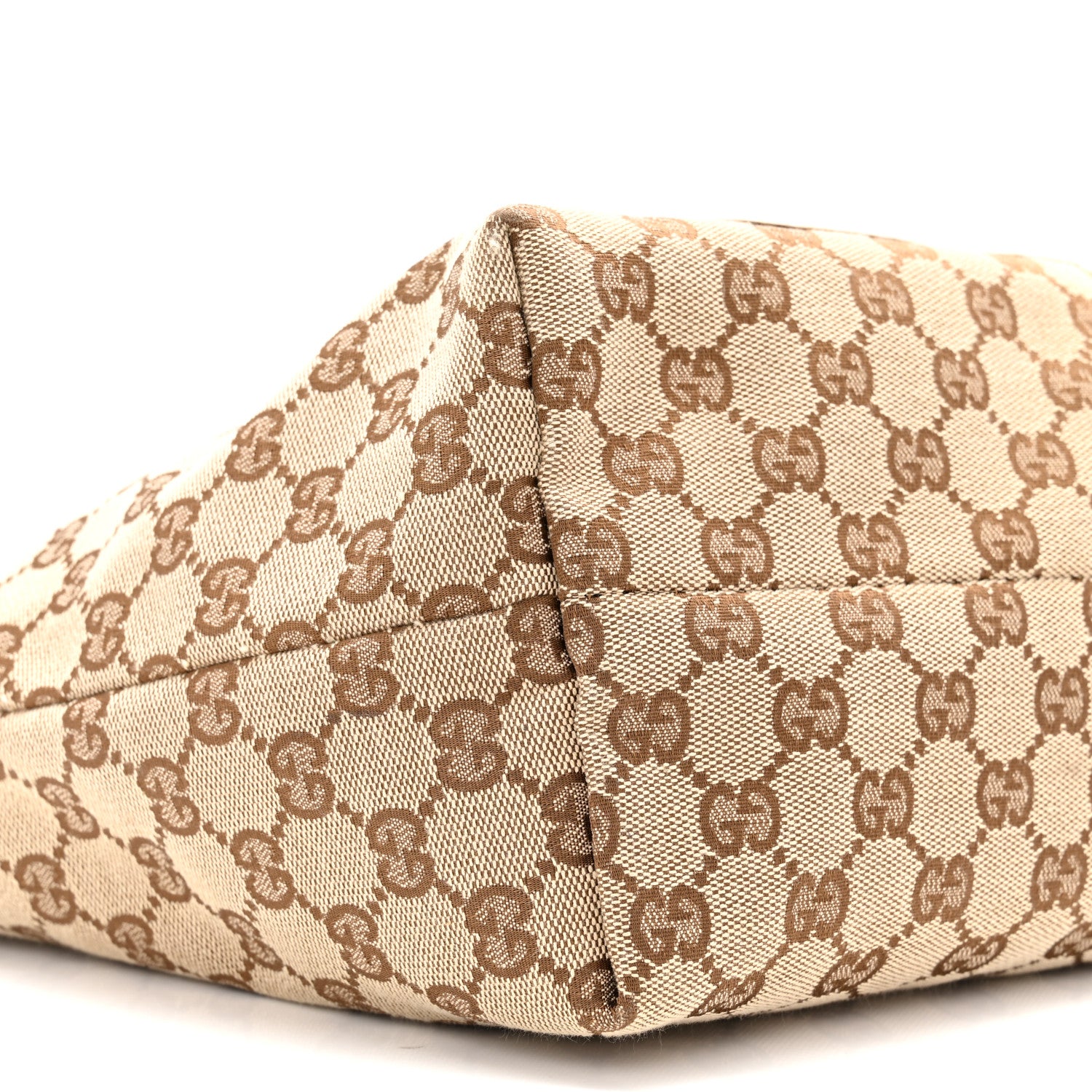 Gucci GG Supreme Monogram Oliver Pug Dog Tote Bag Yellow 9 of 11