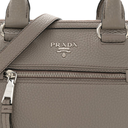 Prada Vitello Phenix Bauletto Argilla 8 of 15