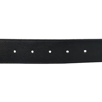 Louis Vuitton Monogram Calfskin 20mm LV Circle Reversible Belt 90 36 Black 4 of 5