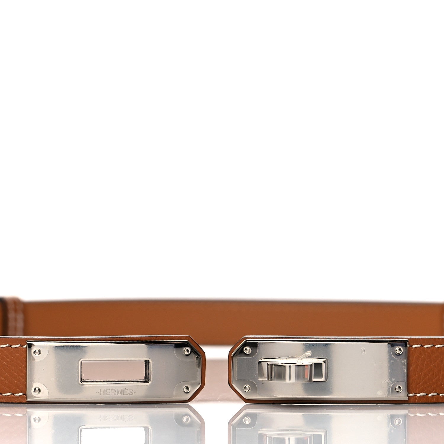 Hermes Epsom Kelly Belt Gold 3 of 4