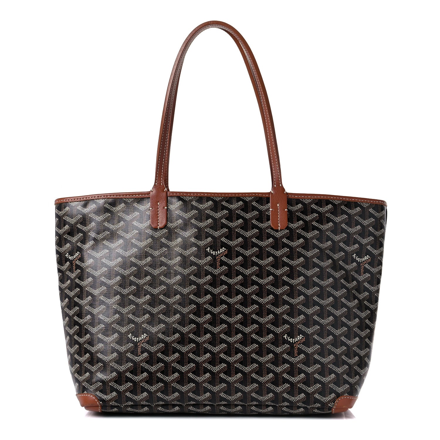 Goyard Goyardine Artois PM Black Gold 1 of 11
