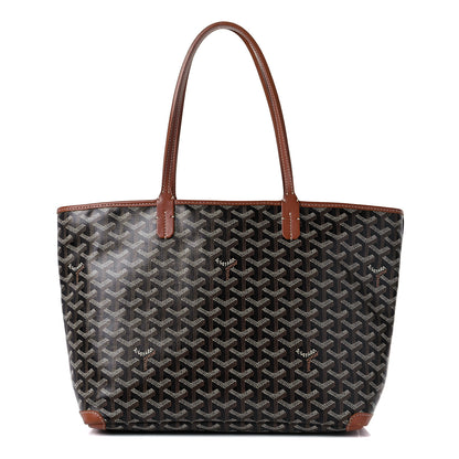 Goyard Goyardine Artois PM Black Gold 1 of 11