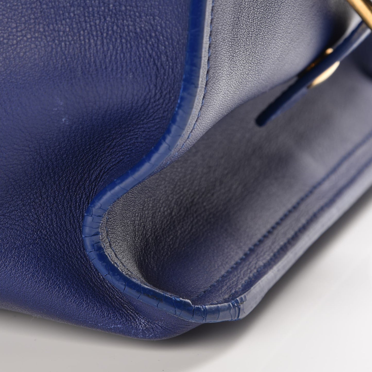 Calfskin Medium Classic Y Cabas Navy