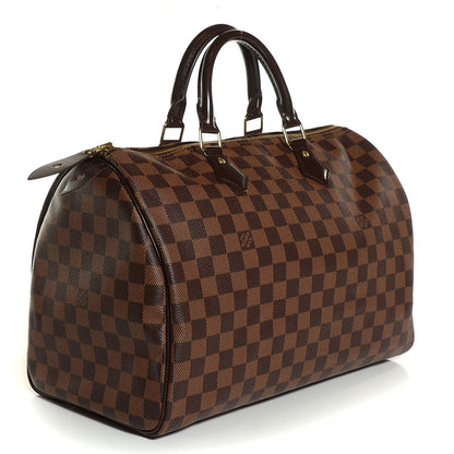 Louis Vuitton Damier Ebene Speedy 35 3 of 8