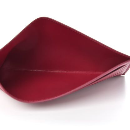 Louis Vuitton Calfskin Felicie Card Holder Insert Fuchsia 5 of 6