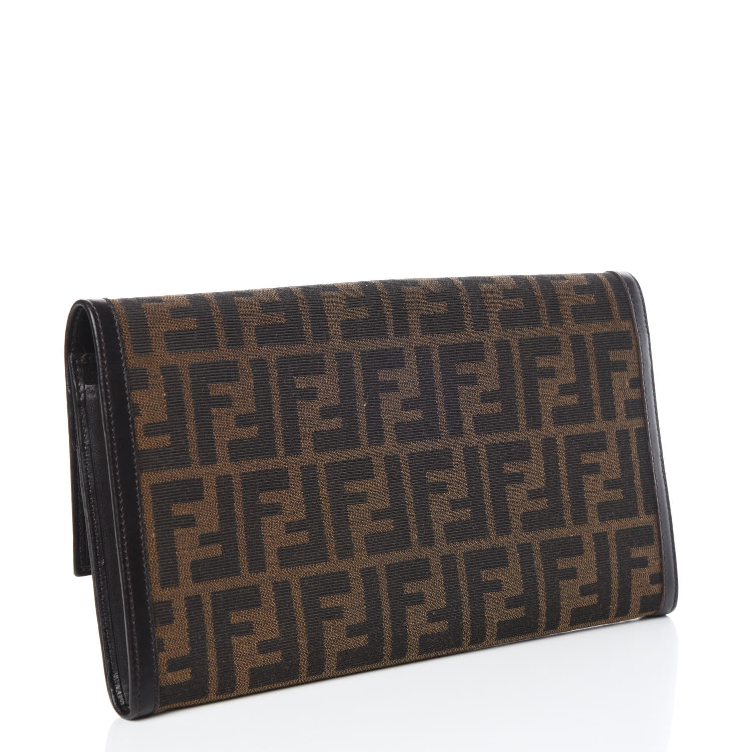 Fendi Zucca Travel Clutch Tobacco 3 of 11