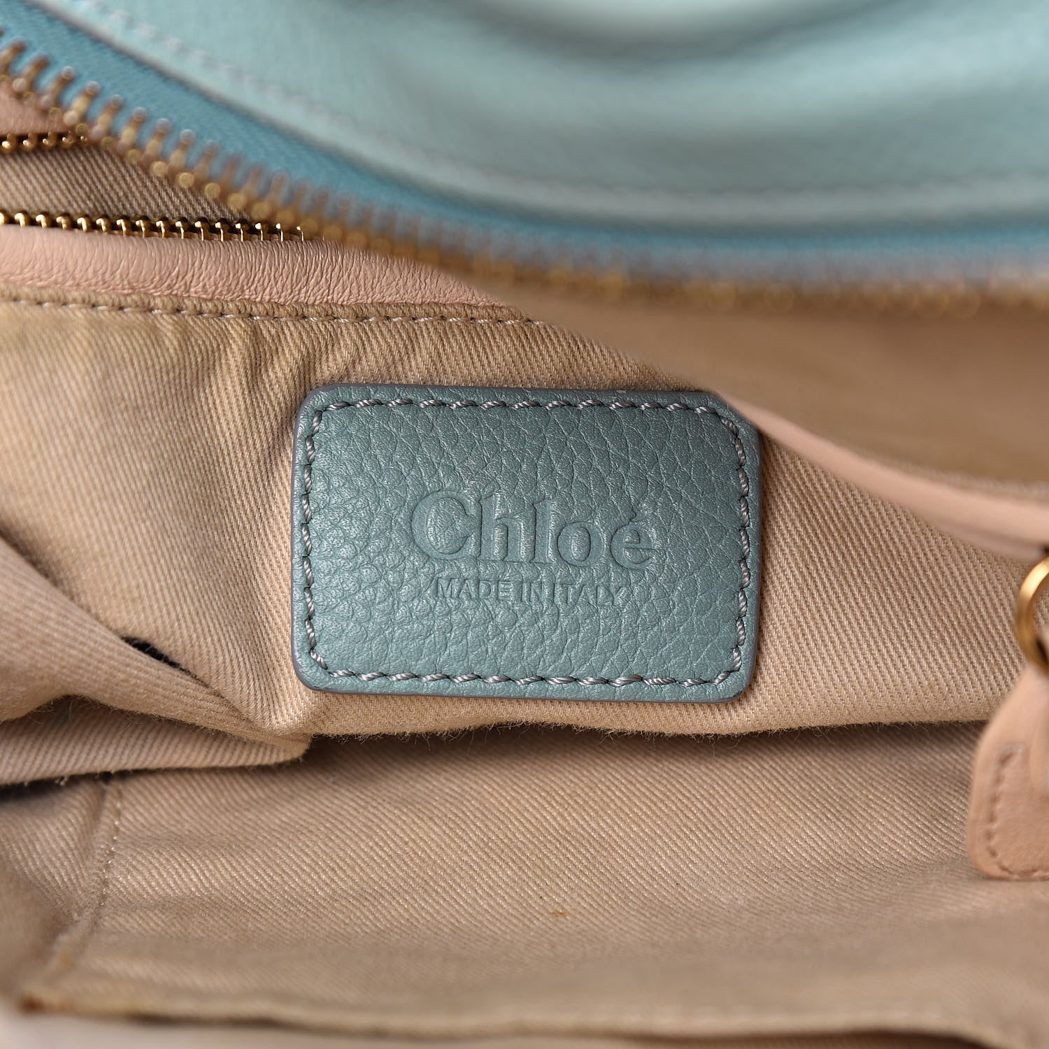 Chloe Calfskin Medium Paraty Fresh Mint 6 of 13