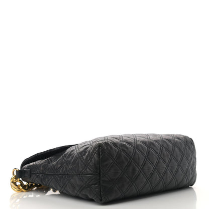 Marc Jacobs Lambskin Quilted The XL Single Flap Black 3 of 9