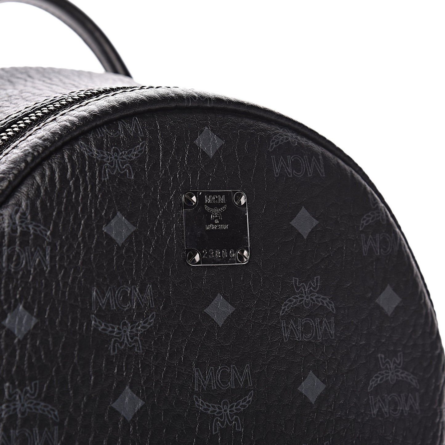 Visetos Small Side Stud Stark Backpack Black